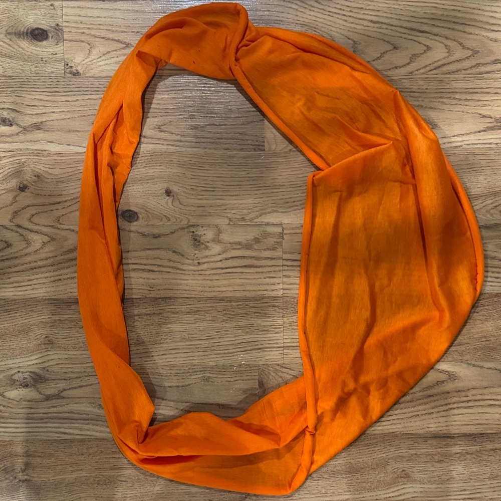 Vibrant Orange Women's Infinity Scarf